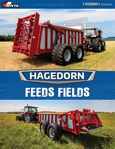 Hagedorn Spreader Brochure Cover Hagedorn Spreader Brochure Cover